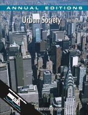 Cover of: Urban Society (9th ed (Annual Editions))