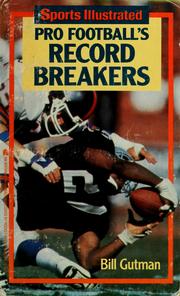 Cover of: Pro football's record breakers by Bill Gutman