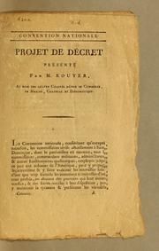 Projet de décret by Jean Pascal Rouyer