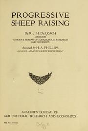 Cover of: Progressive sheep raising