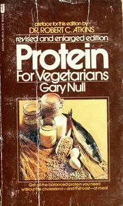 Cover of: Protein for vegetarians
