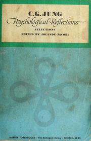 Cover of: Psychological reflections by Carl Gustav Jung