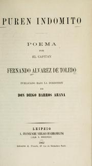 Cover of: Purén indómito by Fernando Alvarez de Toledo