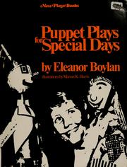 Cover of: Puppet plays for special days