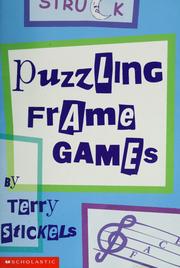 Cover of: Puzzling frame games