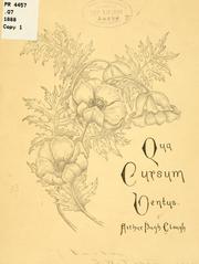 Cover of: Qua cursum ventus.