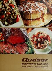 Quasar microwave oven cookbook. by Matsushita Denki Sangyō