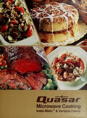 Cover of: Quasar microwave oven cookbook. by Matsushita Denki Sangyō