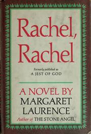 Cover of: Rachel, Rachel: formerly published as A Jest of God