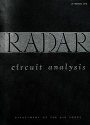 Cover of: Radar circuit analysis. by United States Departmet of the Air Force