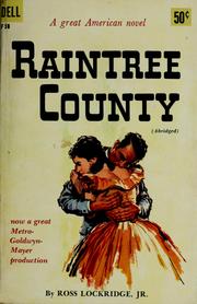 Cover of: Raintree County ... by Ross Lockridge