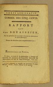 Rapport by Charles Bouaissier