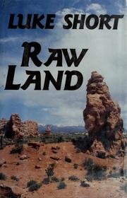 Cover of: Raw land