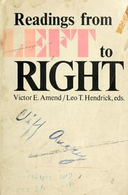 Cover of: Readings from Left to Right. | Victor Earl Amend