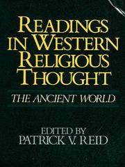 Cover of: Readings in Western religious thought: the ancient world