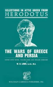 Cover of: Herodotus: The Wars of Greece and Persia
