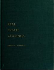 Real estate closings