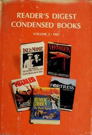 Cover of: Reader's Digest condensed books by By Reader's Digest Association