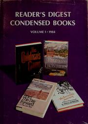 Cover of: Reader's Digest condensed books: Volume 1 1984