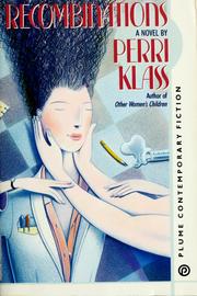 Cover of: Recombinations by Perri Klass