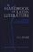 Cover of: A handbook of Latin literature