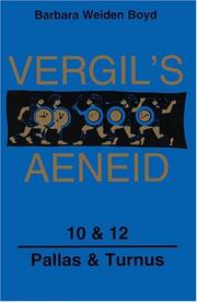 Cover of: Vergil's Aeneid, 10 & 12: Pallas & Turnus