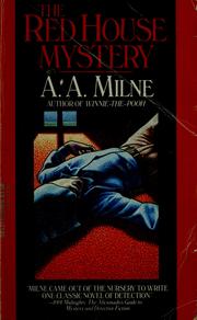 Cover of: The red house mystery by A. A. Milne