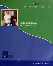 Registered nurse mental health nursing care review module