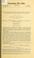 Cover of: Regulating the use of public school buildings and grounds in the District of Columbia ...