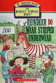 Cover of: Reindeer Do Wear Striped Underwear by Marcia Thornton Jones