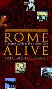 Cover of: Rome Alive by Peter J. Aicher