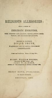 Religious allegories by Holmes, William