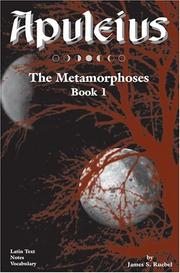 Cover of: The metamorphoses. by Apuleius