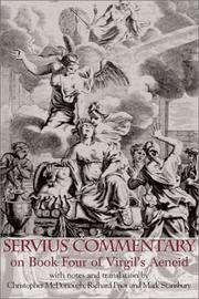 Cover of: Servius' commentary on Book four of Virgil's Aeneid by Servius