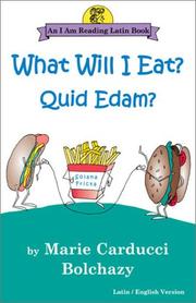 Cover of: What will I eat? =: Quid edam?