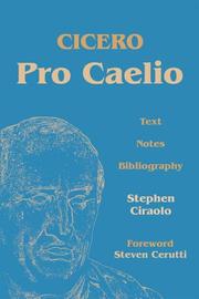 Cover of: Pro Caelio by Cicero