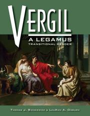 Cover of: Vergil: A Legamus Transitional Reader (Legamus Transitional Reader Series)