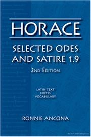 Cover of: Horace by Horace, Horace