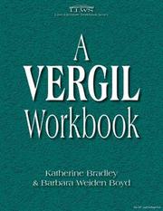 Cover of: A Vergil Workbook by Katherine Bradley, Barbara Weiden Boyd