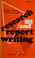 Cover of: Research and report writing