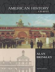 Cover of: American history by Alan Brinkley