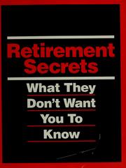 Cover of: Retirement secrets by 