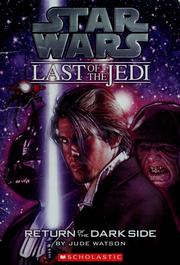Cover of: Star Wars: Return of the Dark Side by Jude Watson