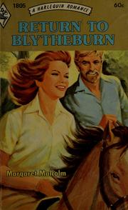 Cover of: Return to Blytheburn by Margaret Malcolm