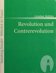 Revolution und Contrerevolution by Louise Aston