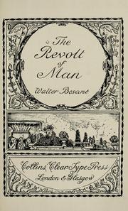 Cover of: The revolt of man