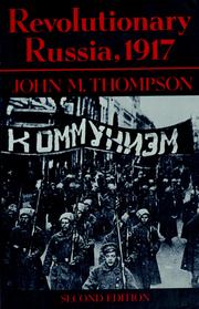 Cover of: Revolutionary Russia, 1917 by Thompson, John M.