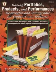 Cover of: Making Portfolios, Products, & Performances Meaningful & Manageable for Students & Teachers: Instructional Strategies & Thematic Activities (Kids' Stuff)