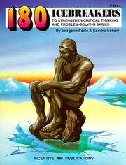 Cover of: 180 icebreakers to strengthen critical thinking and problem-solving skills