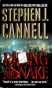 Cover of: Riding the snake by Stephen J. Cannell